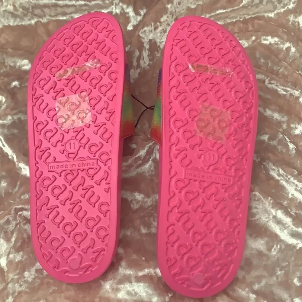 MUDD 🌈 Flat Slides